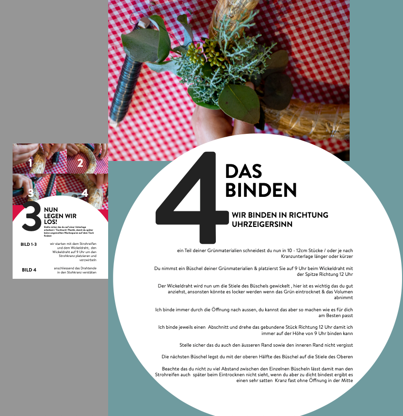 Adventskranz DIY Anleitung